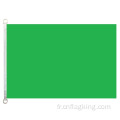 90*150cm F1_drapeau vert 100% polyester
